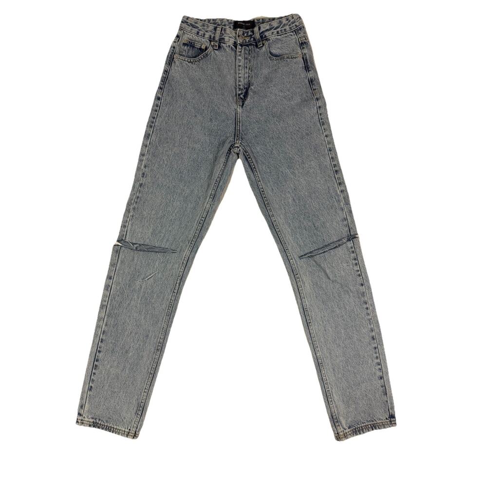 White Fox - High Rise Light Wash Denim Jeans - Women’s Size S